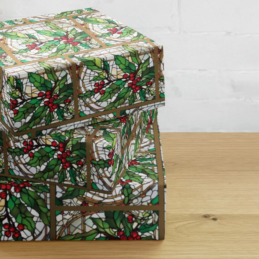 Mezmerizing Mistletoe Wrapping Paper Set product image (10)