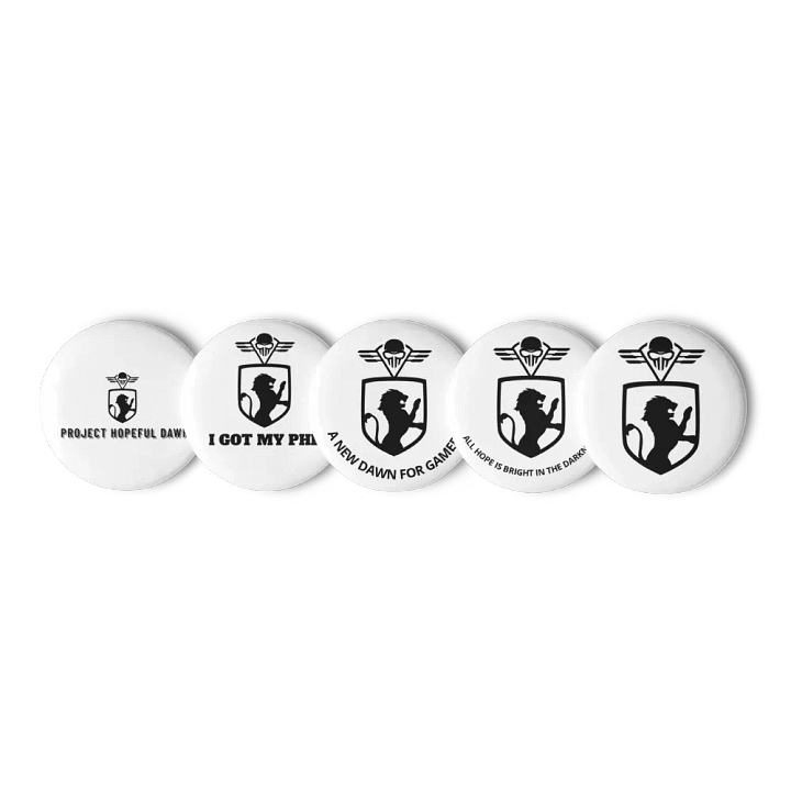 Dawn's Ascent Pin Button Set GEN II product image (1)