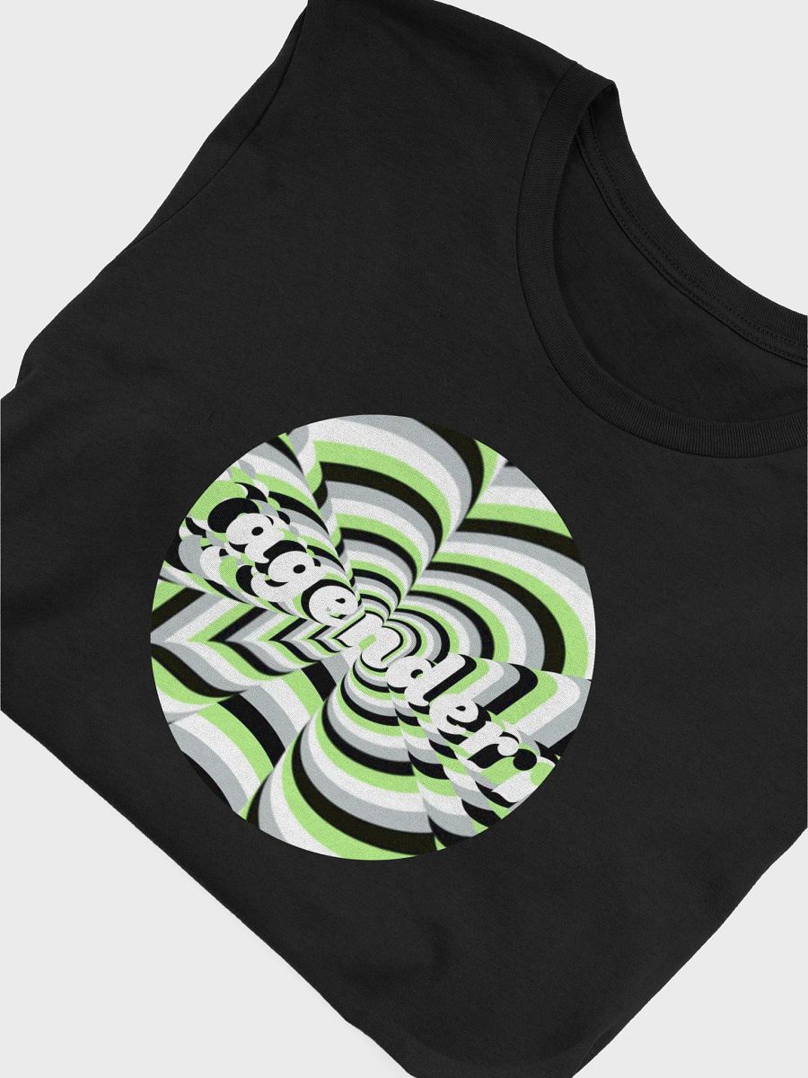 swirly agender t-shirt product image (5)