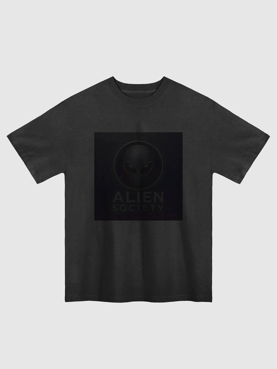 Galactic Oversized black Alien Society Tee product image (1)