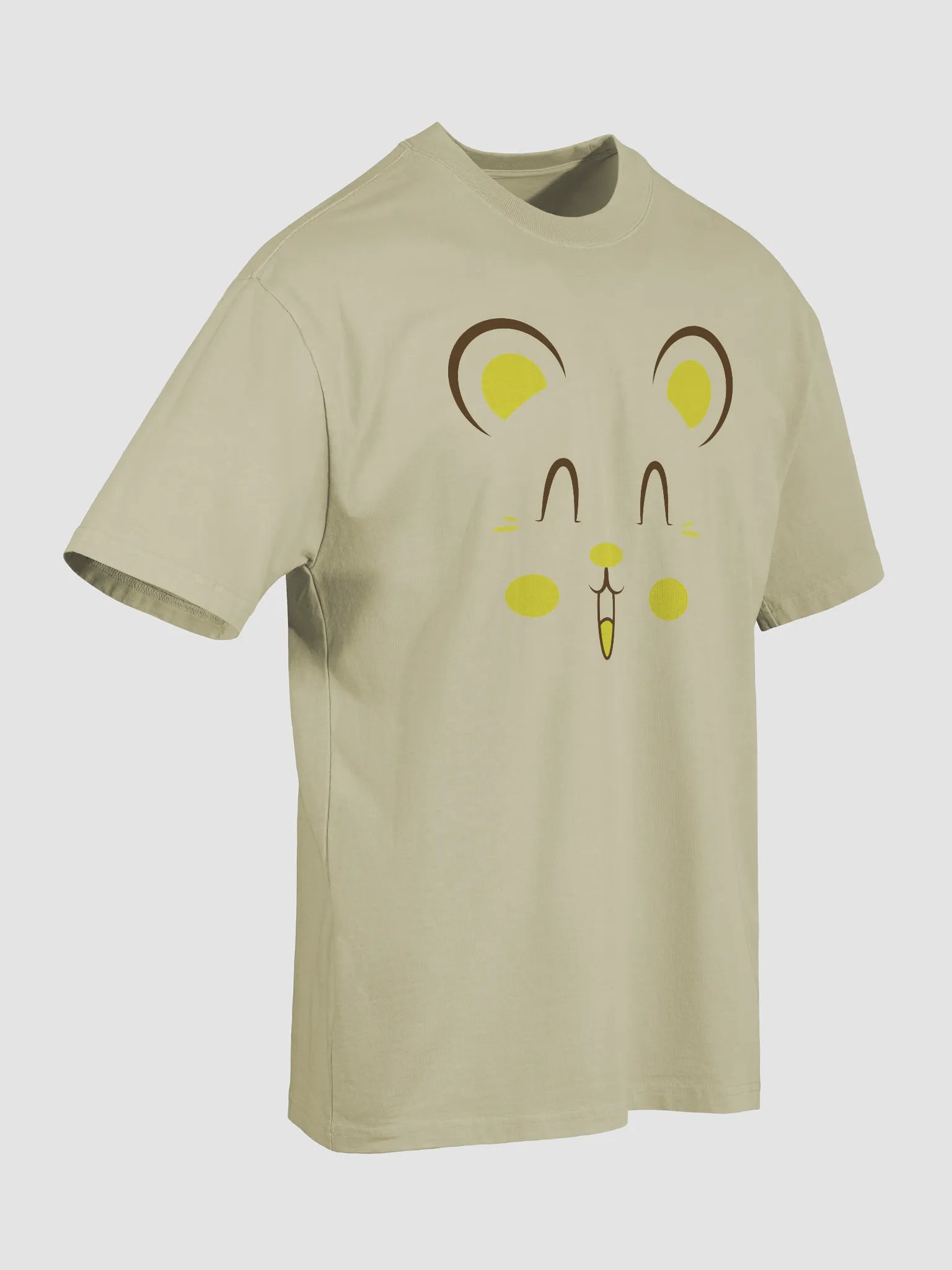 Teddy Bear Oversized T-Shirt by AS Colour 5082 | Premium Faded Tee for Casual Style product image (17)