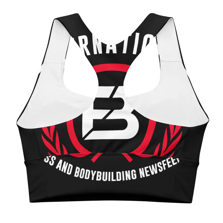 IFBNewsfeed.Org's All-Over Print Longline Sports Bra product image (1)