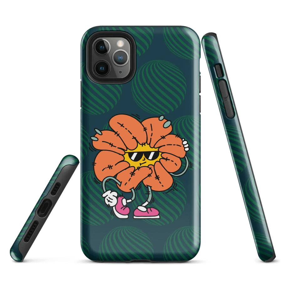 Sunflower Dude Tough iPhone Case product image (3)
