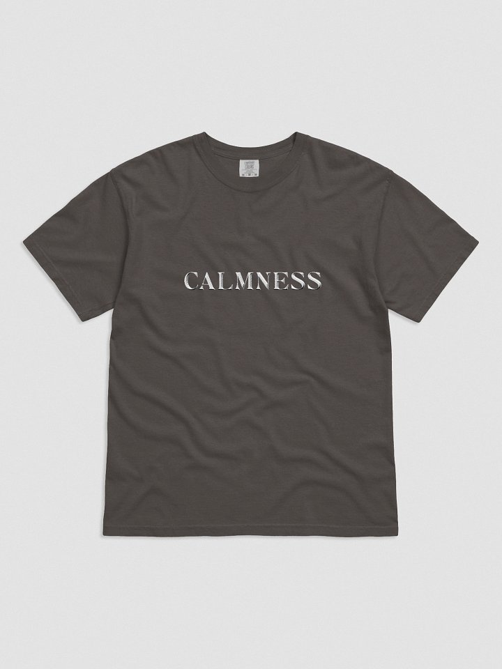 Embroidered Calmness Unisex Tee product image (1)