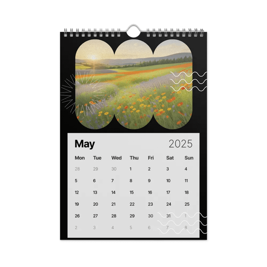SEASONAL NATURE WALL CALENDAR 2025 product image (10)