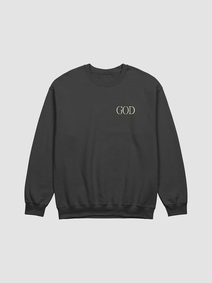Good Vs Evil - God's In My Heart - Gildan Classic Crewneck Sweatshirt product image (2)