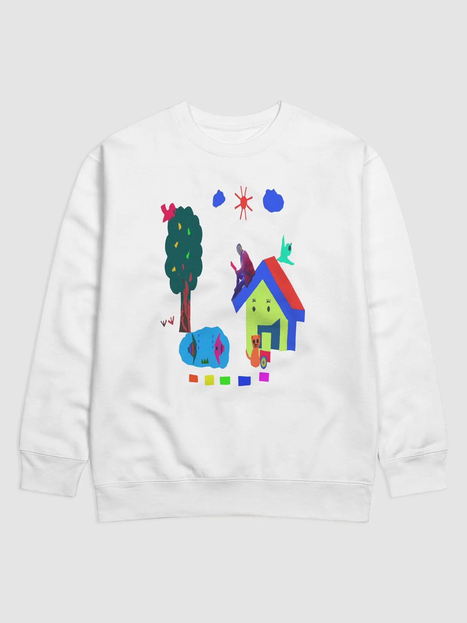 Cotton Heritage Premium Sweatshirt : childhood product image (1)