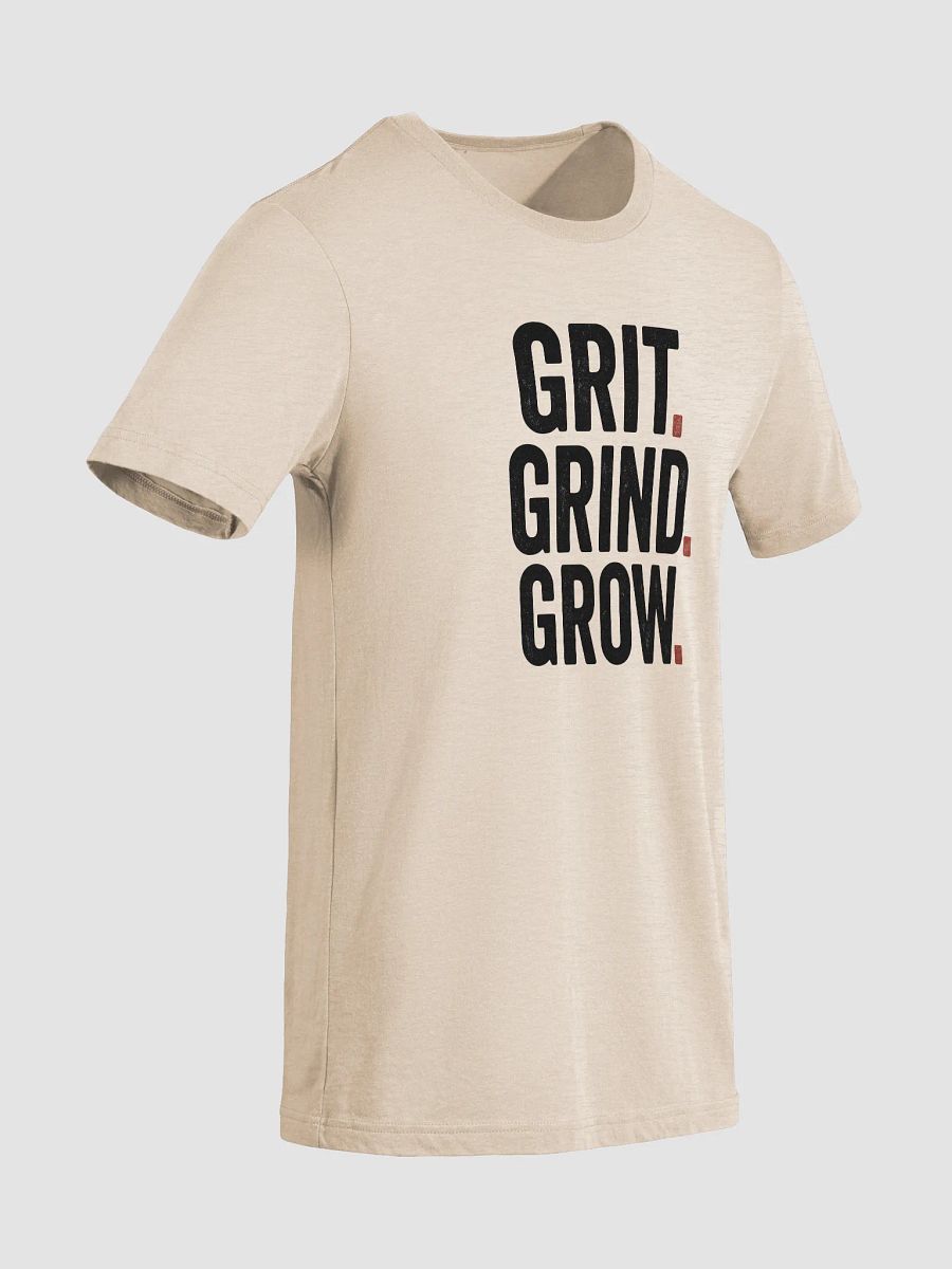 GRIT GRIND GROW Tri-Blend Tee product image (5)