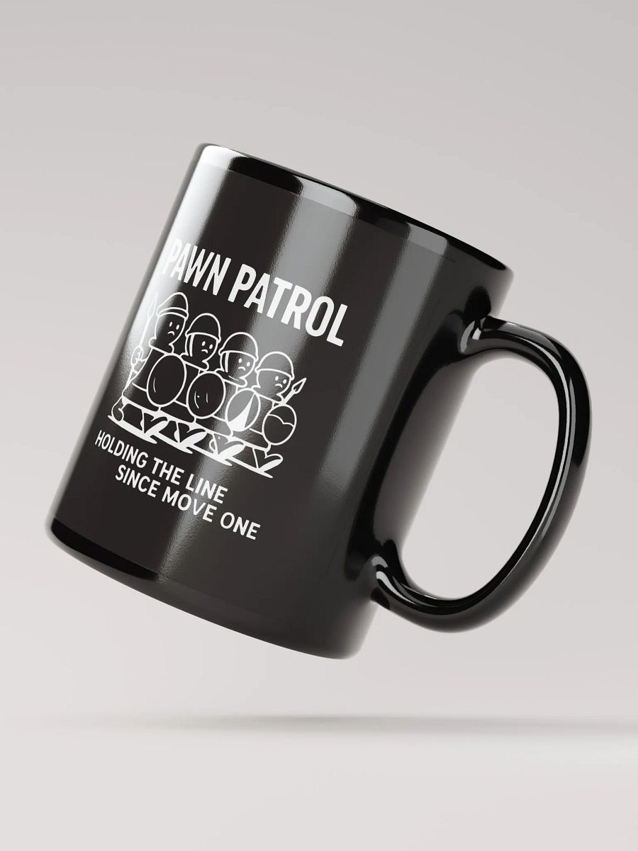 Pawn Patrol - Black Glossy Mug product image (2)