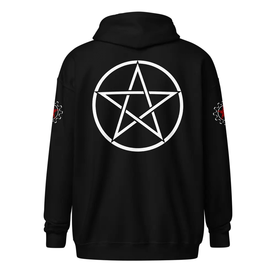 Pentagram Zip Hoodie product image (1)