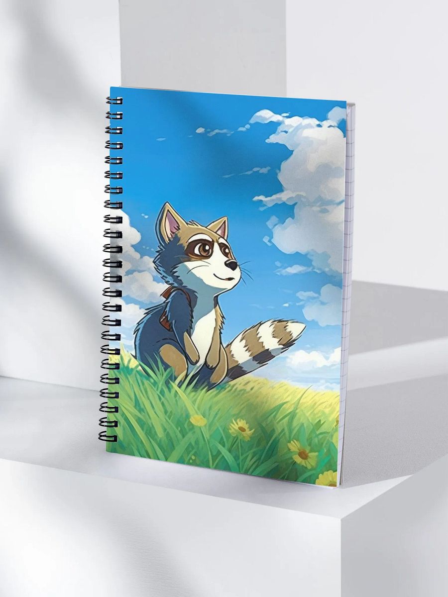 Ghibli Raccoon Notebook product image (3)