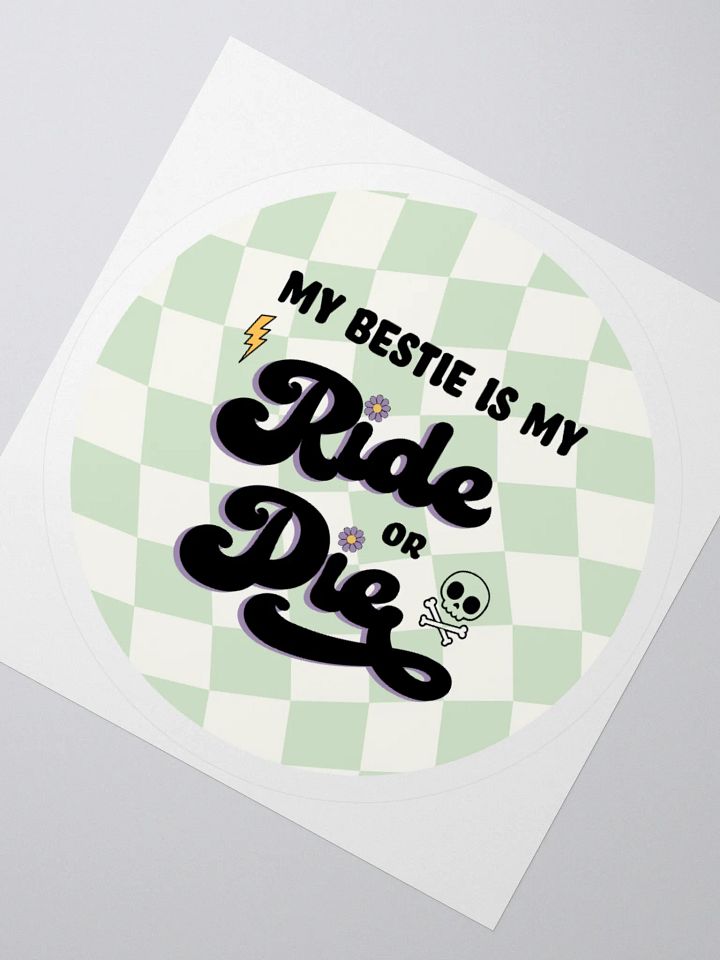 Ride or Die Sticker product image (2)