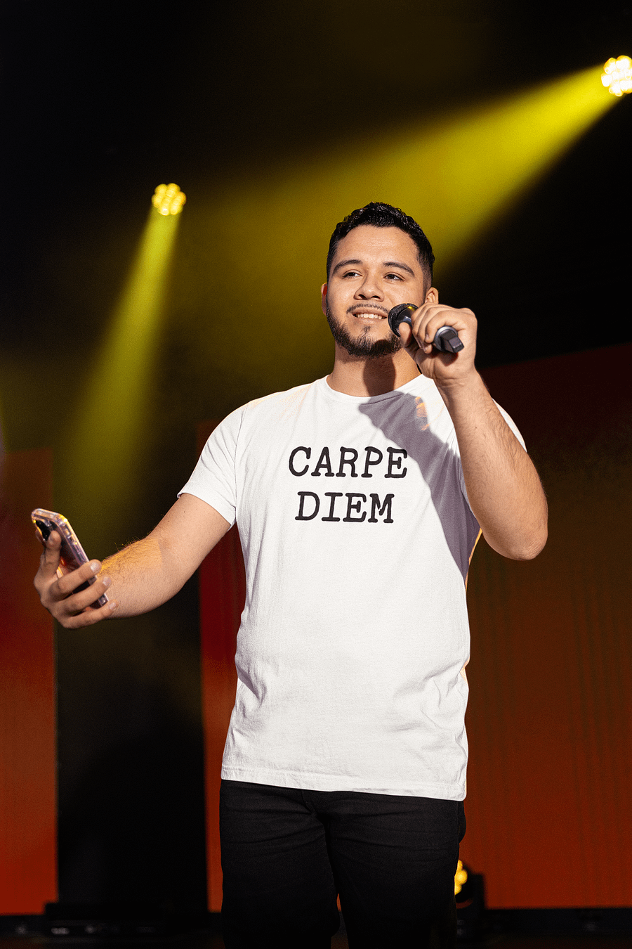Carpe Diem T Shirt White product image (3)
