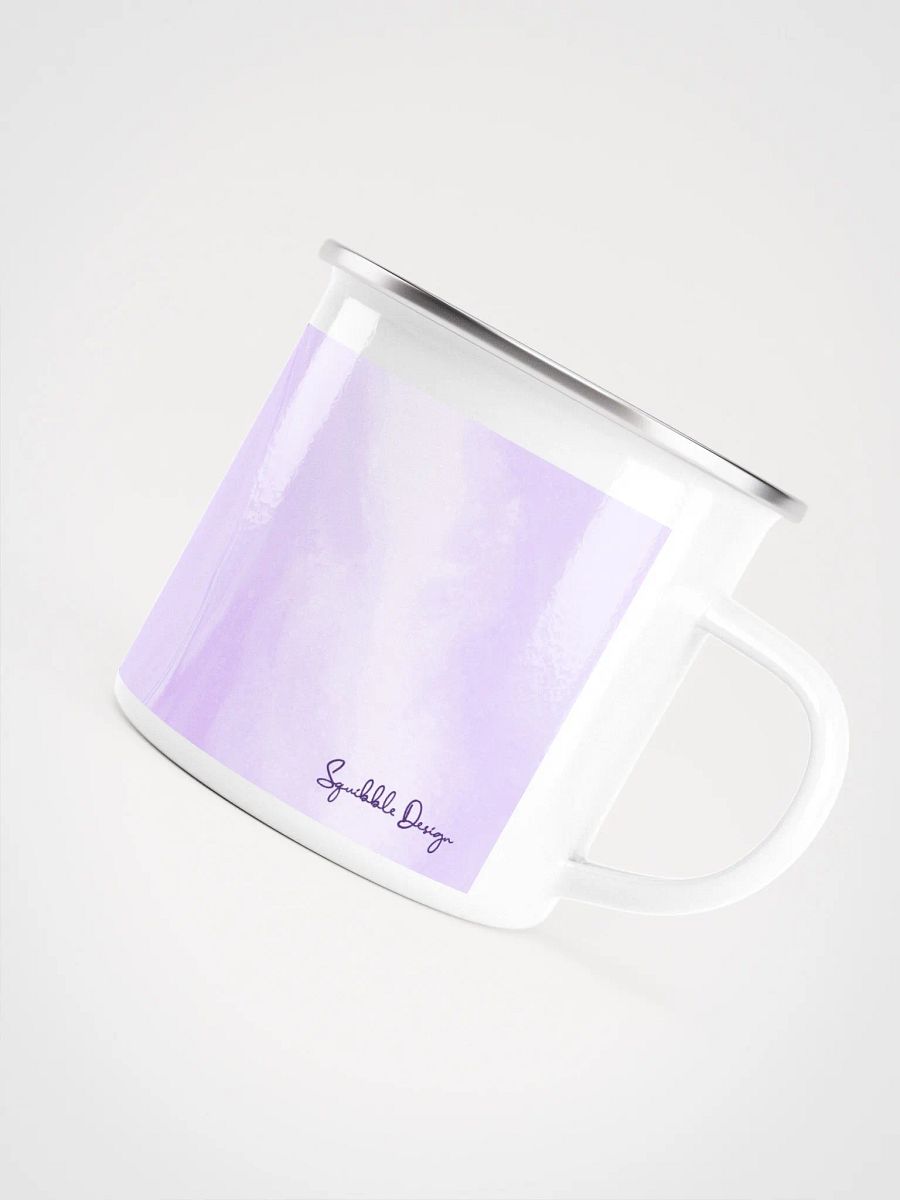 Squibble Design Paw Logo Enamel Mug product image (5)