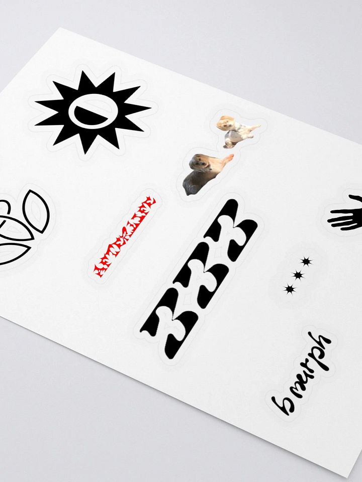 B MURPH Sticker Sheet product image (2)