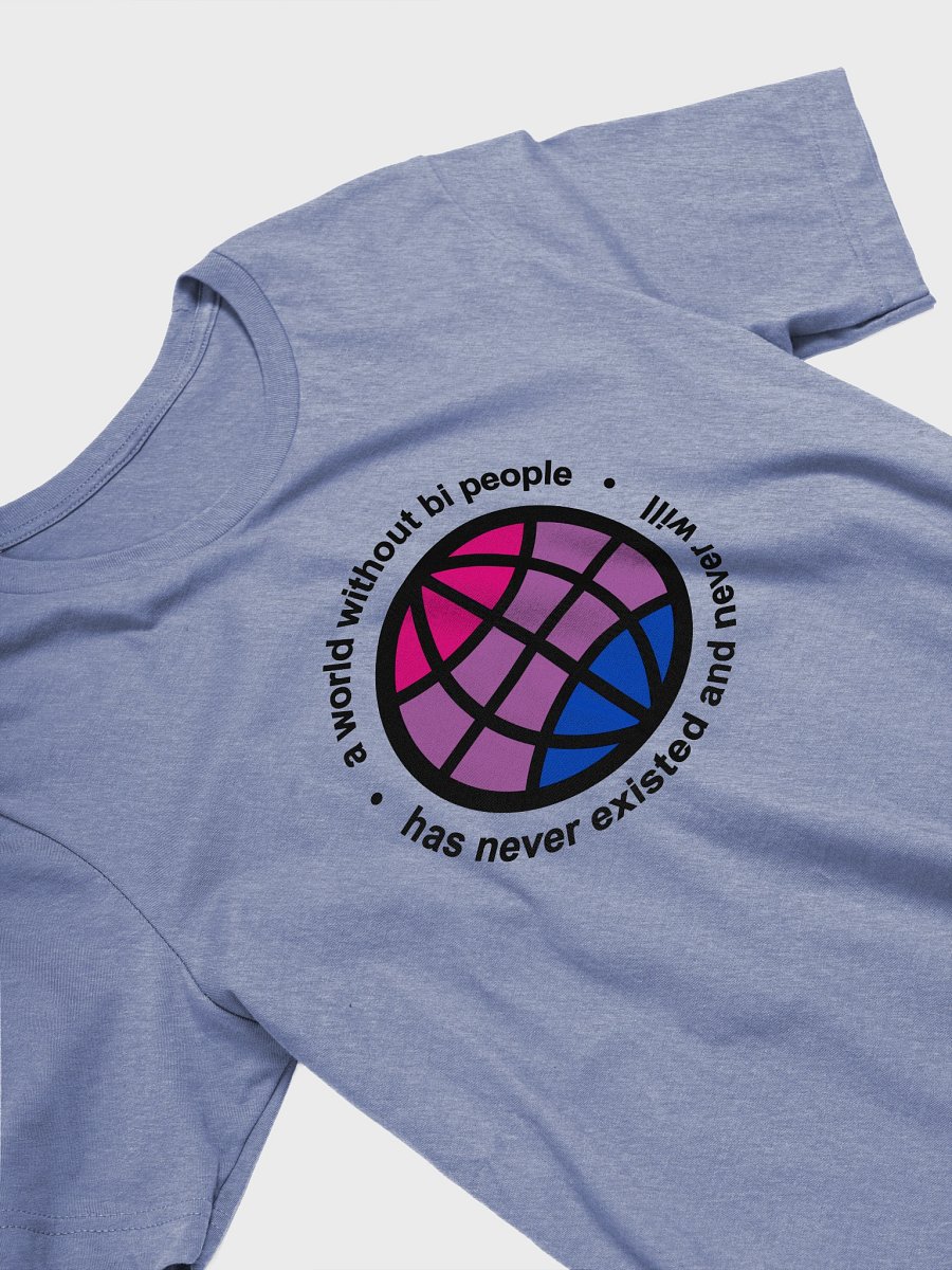 a world without bi people t-shirt product image (3)