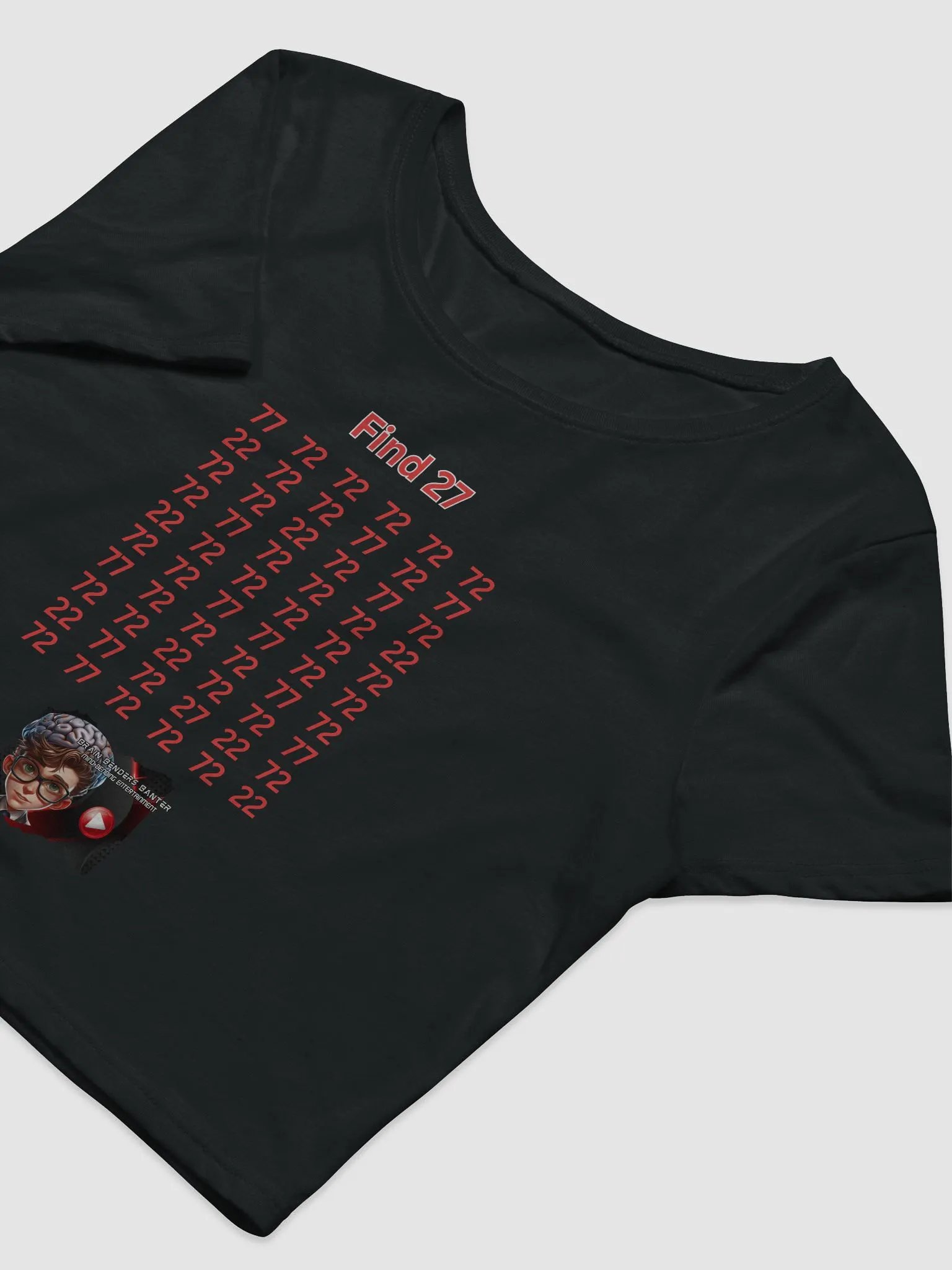 Mindbending Puzzle Crop Tee product image (13)