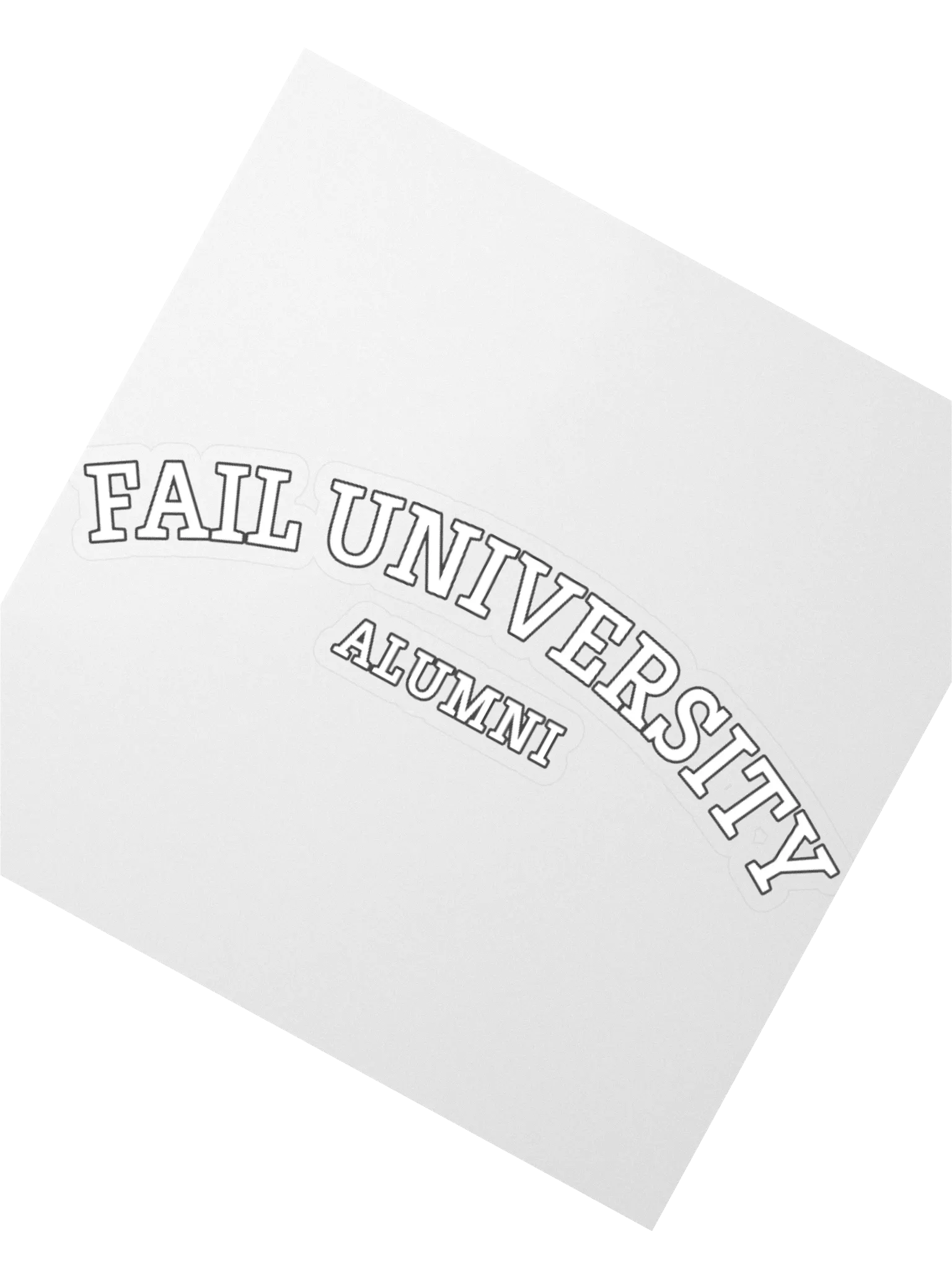 Fail University Sticker product image (2)