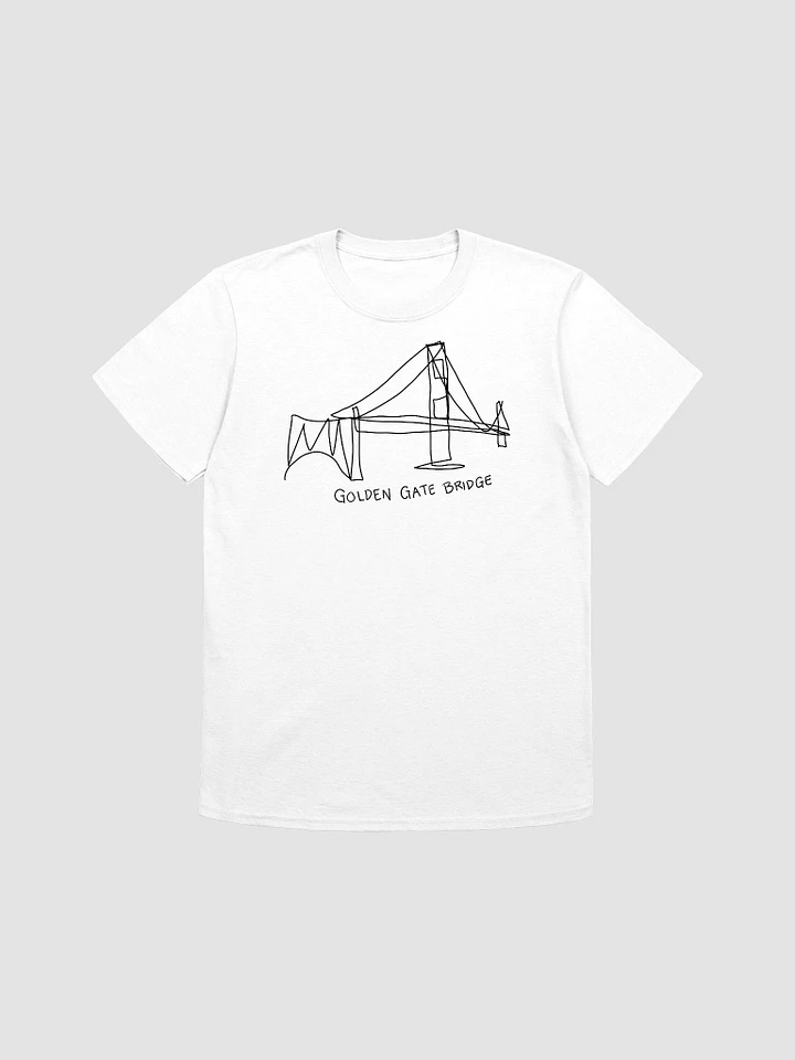Golden Gate Bridge San Francisco Bay California Travel Souvenir T-Shirt product image (2)