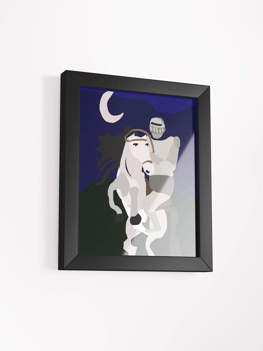 Knight On a Horse Framed Poster product image (23)