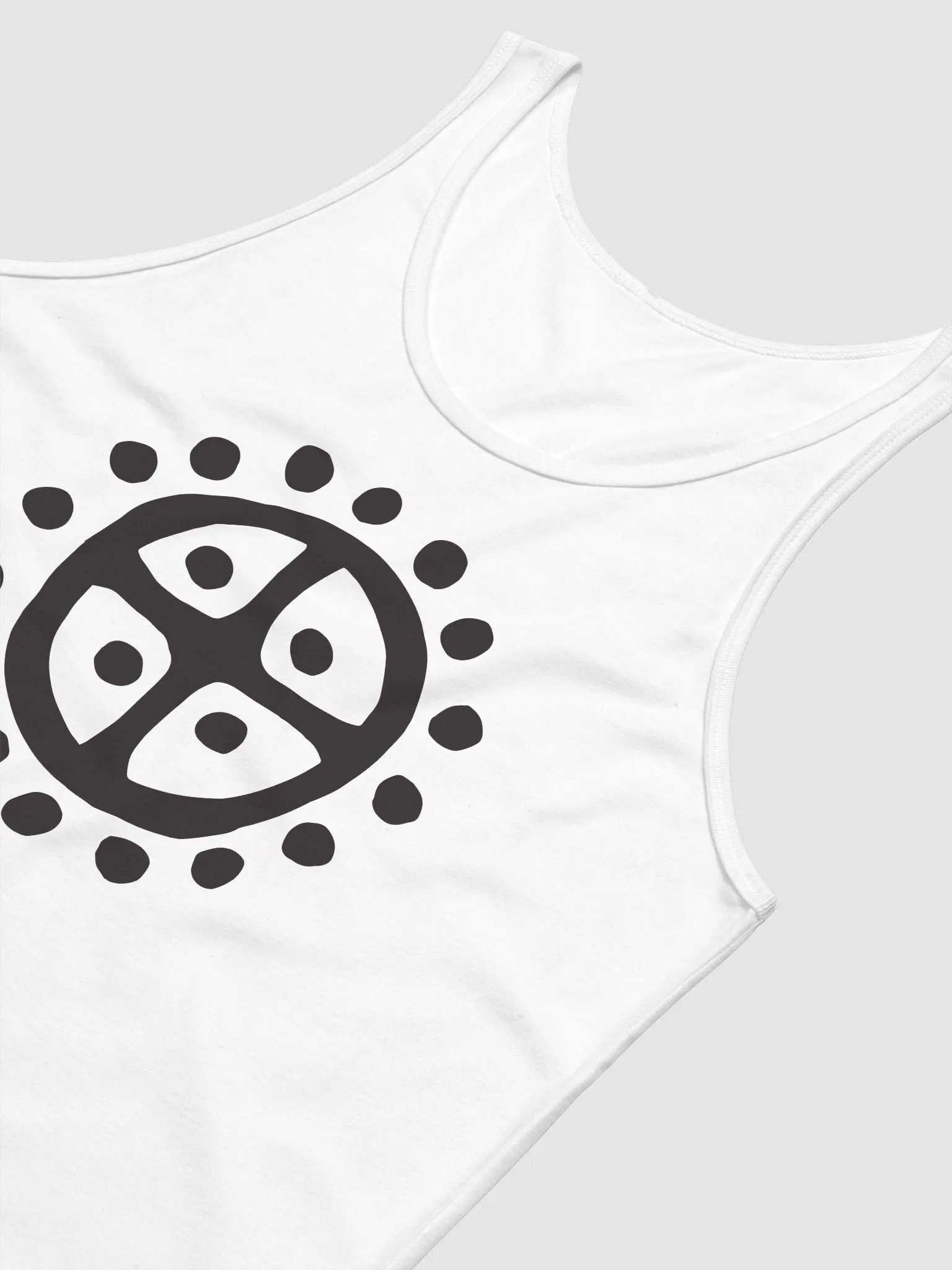 Solar Wheel Men's Tank Top White product image (11)