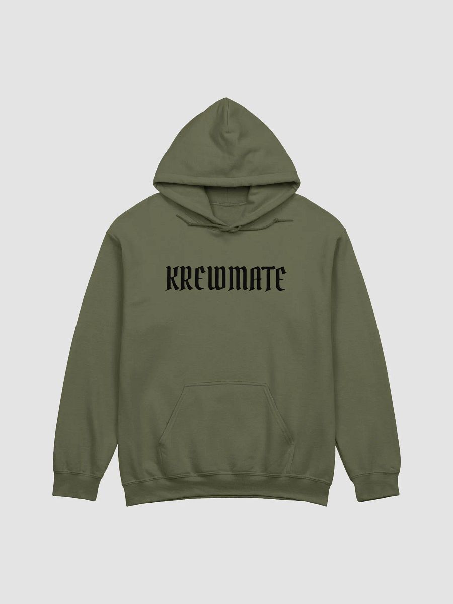 Krewmate Essential Hoodie - Back from the Dead Variant (Black Logo) product image (2)