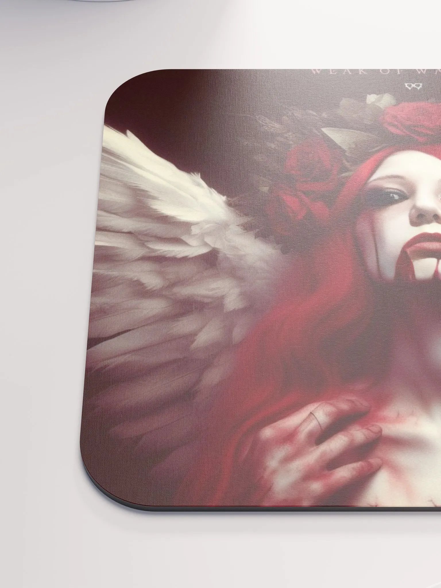 Weak Of Wanting Chaotic Angel Mouse Pad product image (6)