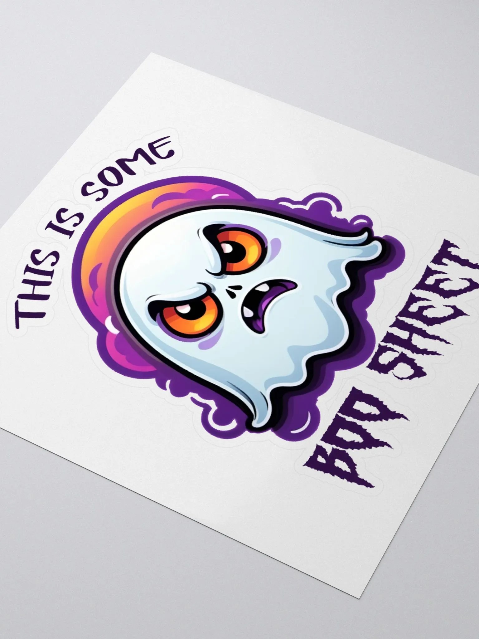 Ghost Rage Kiss Cut Stickers product image (8)