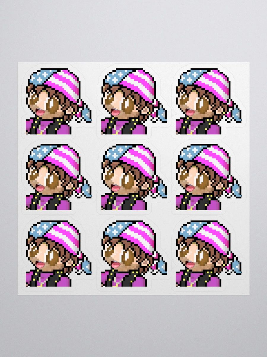 3x3 sheet of little pixel xBanditKeithx's product image (1)