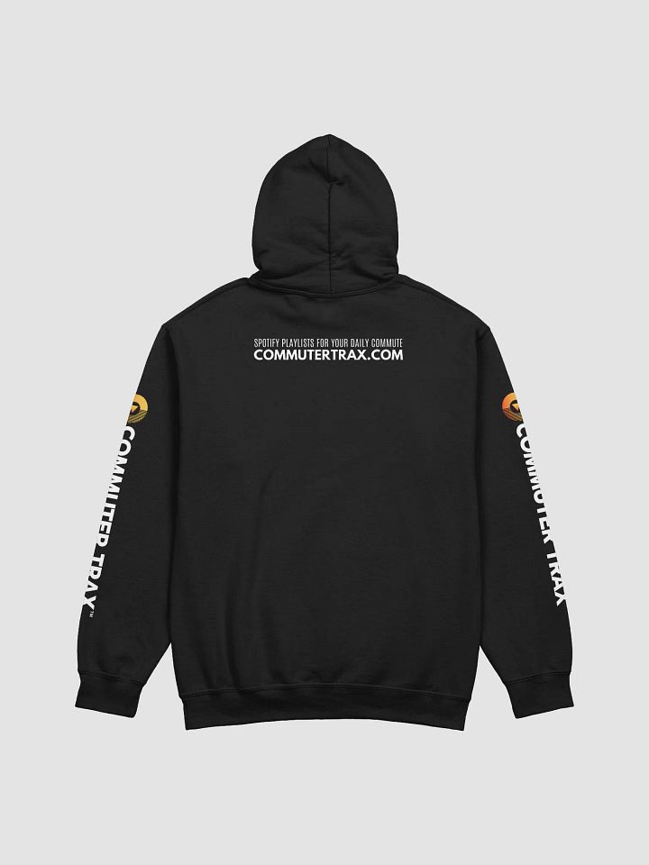 Abstract Square Hoodie with Commuter Trax Logo Sleeves product image (2)