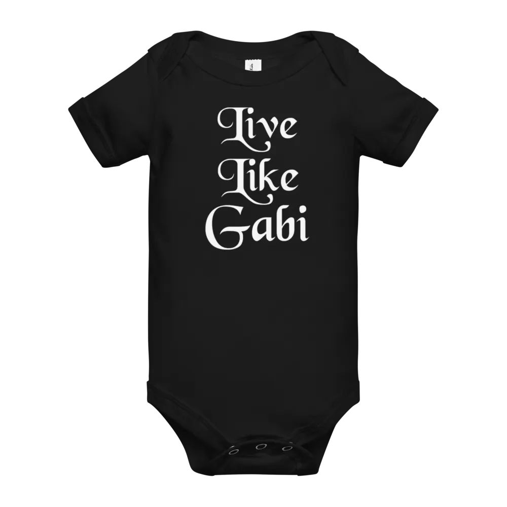 Live Like Gabi Baby Onesie product image (10)