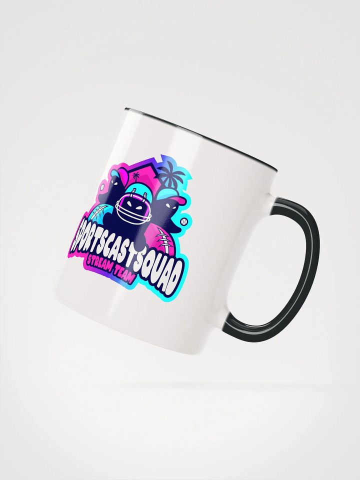 SCS STREAM TEAM BLACK/WHITE MUG product image (2)