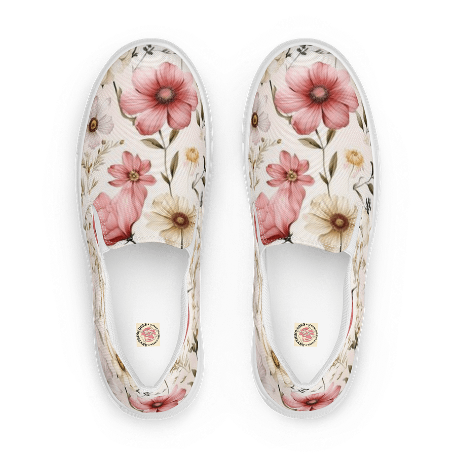 Floral Bliss Slip-On Canvas Shoes product image (1)