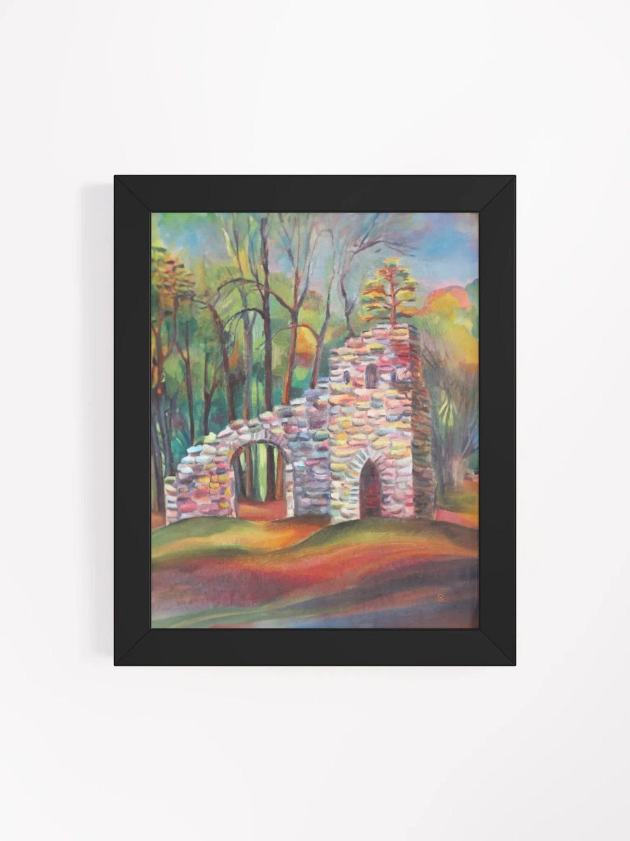 Enchanted Ruins Framed Matte Poster - Medieval Ruins product image (10)