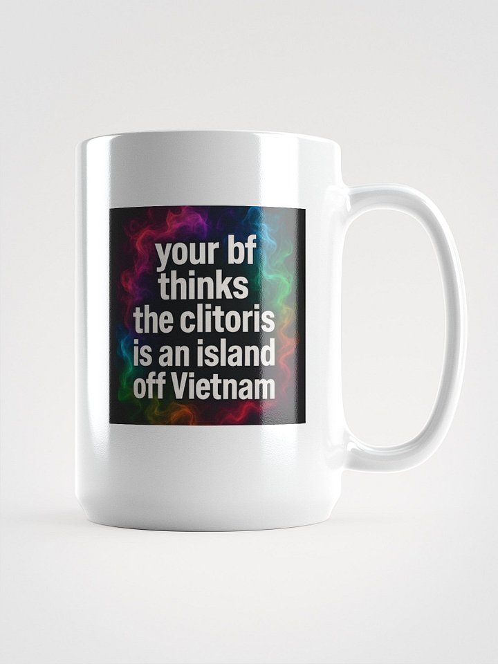TFP Logo White Glossy Mug product image (1)