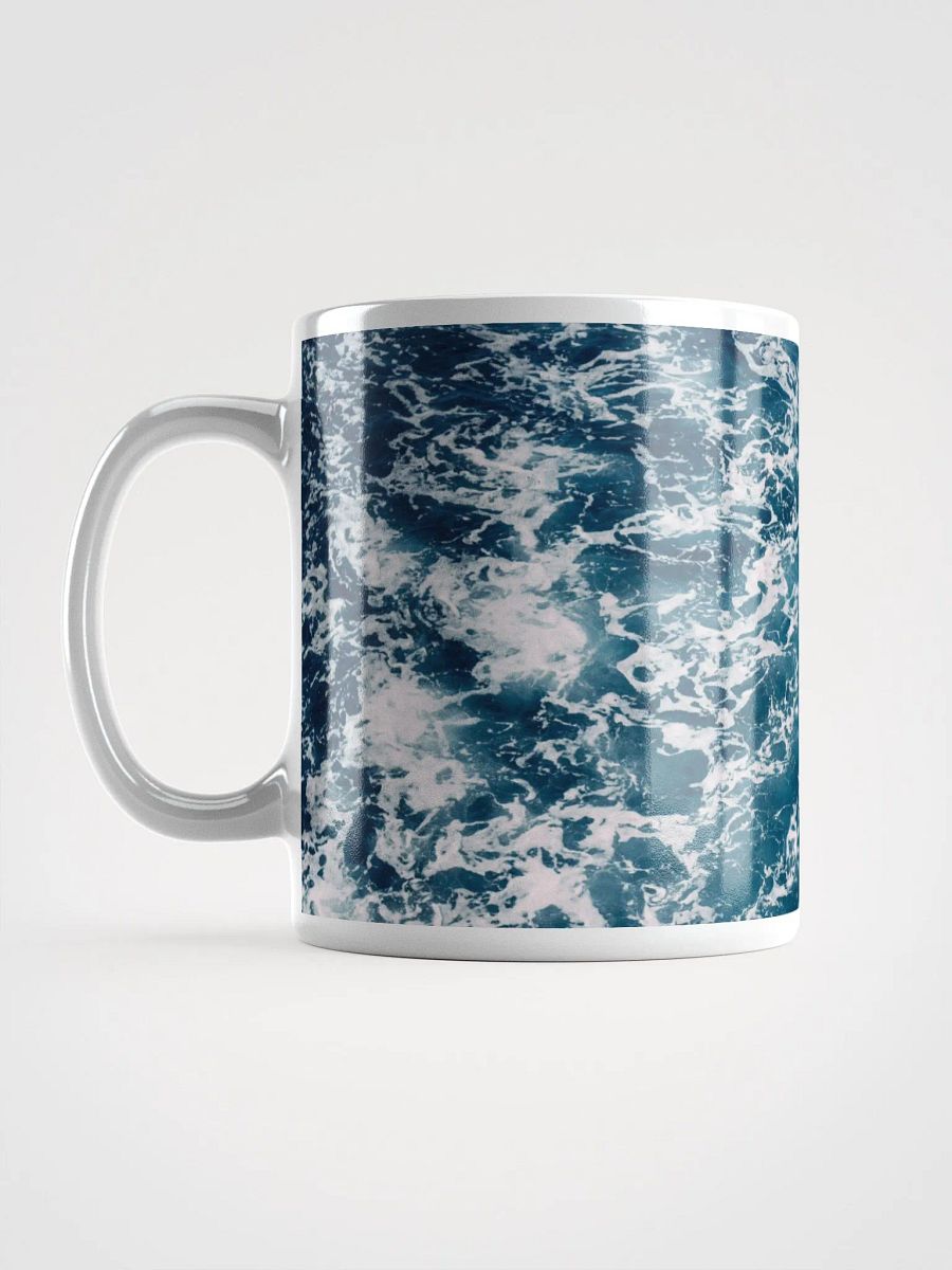 Ocean Swirl White Mug product image (7)