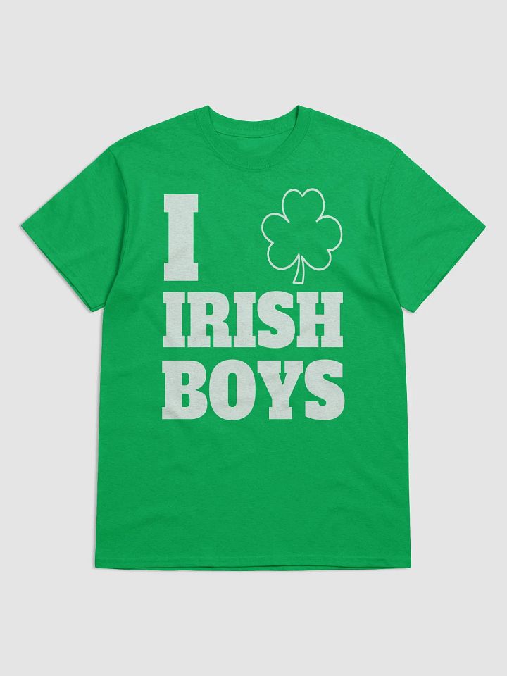 I Love Irish Boys T-Shirt – St. Patrick’s Day Tee product image (3)