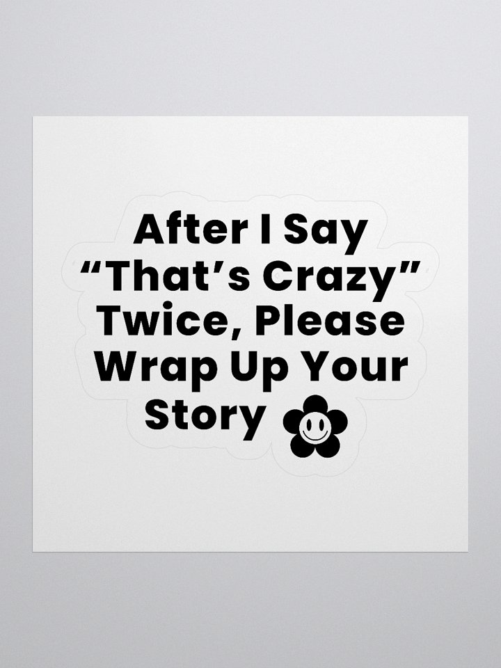 The Polite Hint Sticker product image (3)