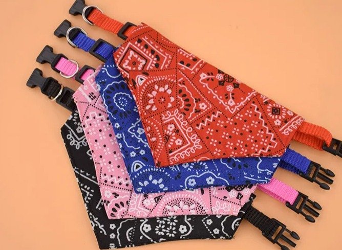Bandana With Adjustable Triangle Shape & Buckle product image (9)
