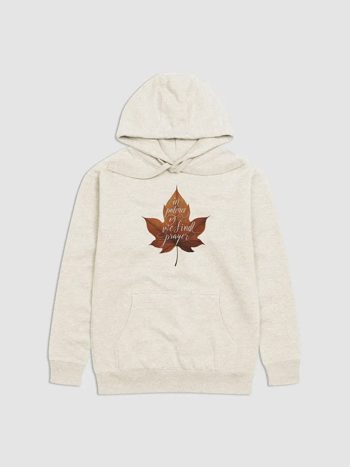 Maple Leaf Prayer Unisex Hoodie product image (1)