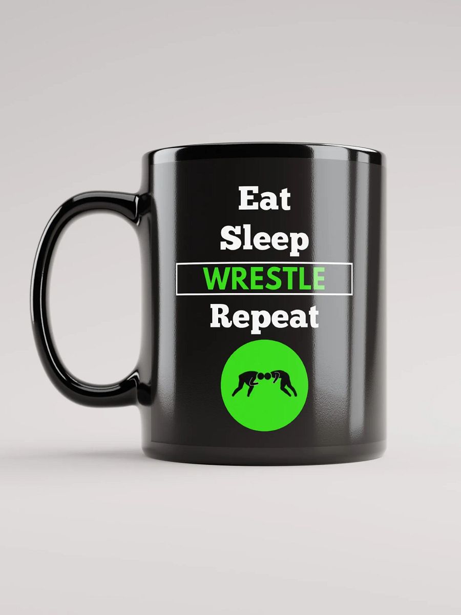Eat Sleep WRESTLE Repeat Cup product image (2)