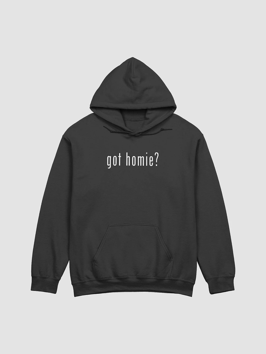 MISSING NOT LIVE HOODIE (BLACK) product image (1)