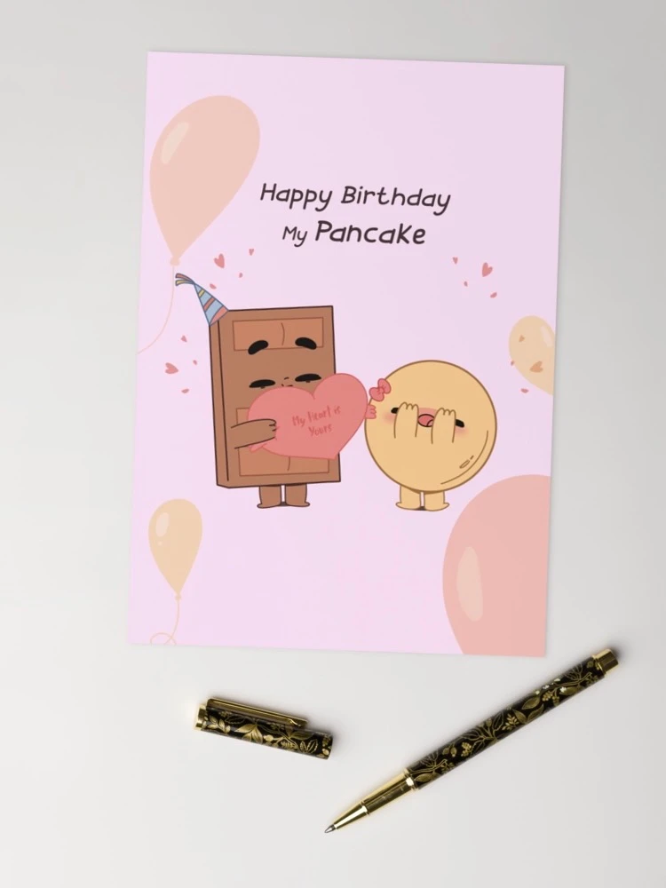 Happy Birthday my Pancake | Birthday Card product image (3)