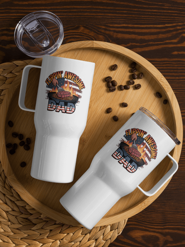 Flippin' Awesome Dad Travel Mug product image (7)