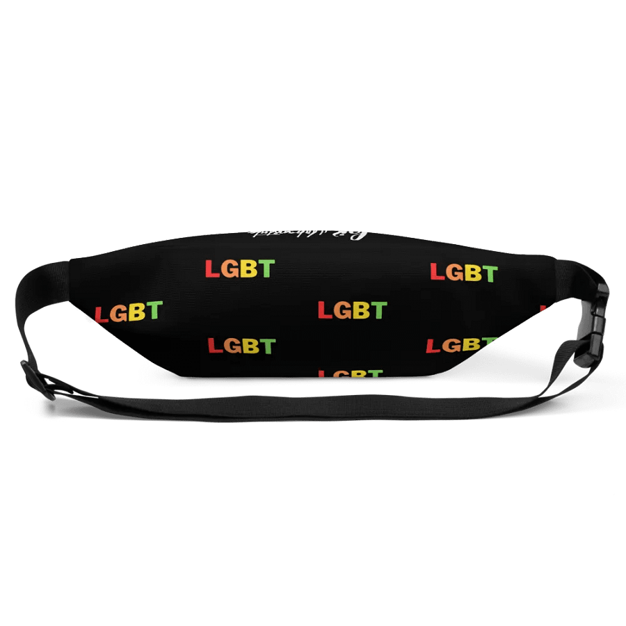 Rainbow Letters All-Over Fanny Pack product image (4)