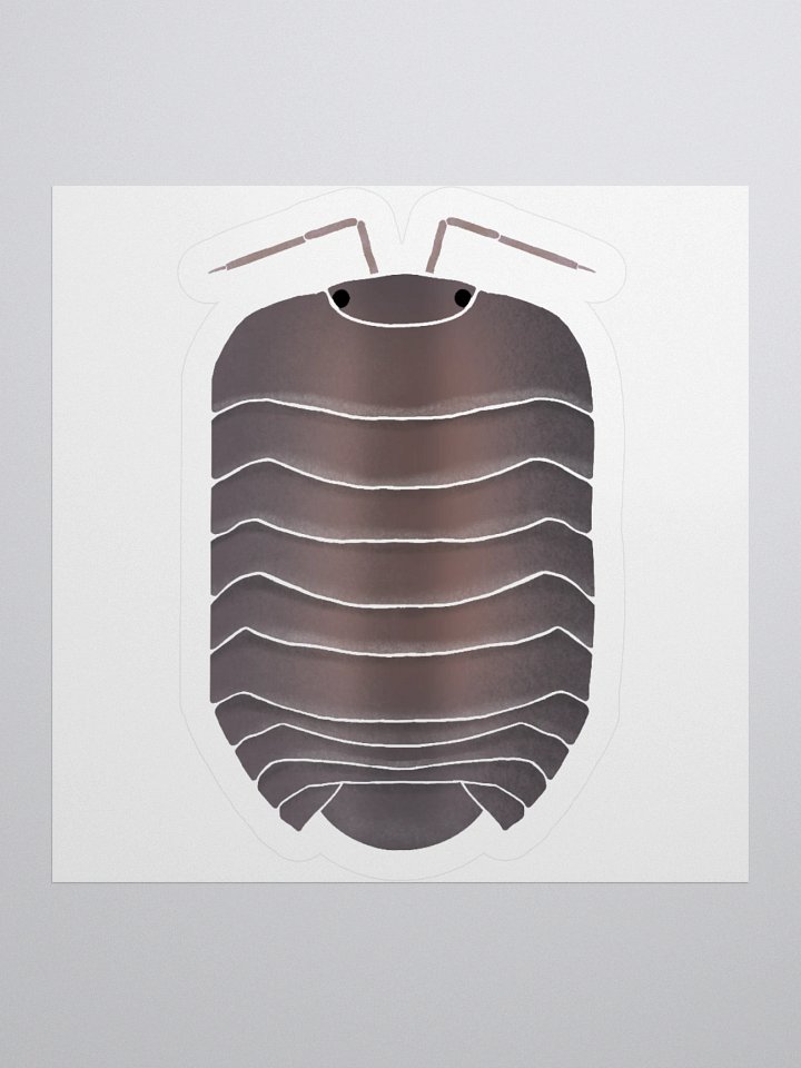 Purple Giant Isopod Sticker product image (3)