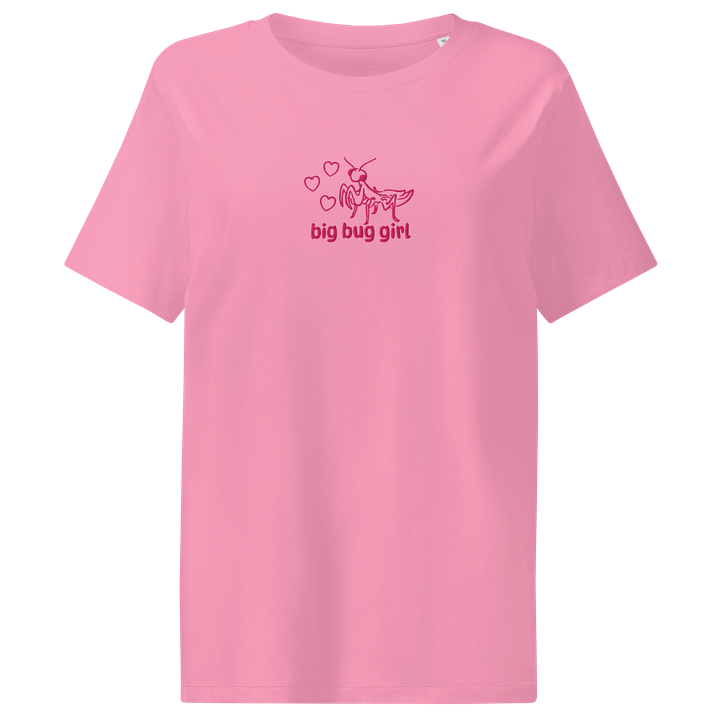 stitched mantis women's tee pink product image (1)