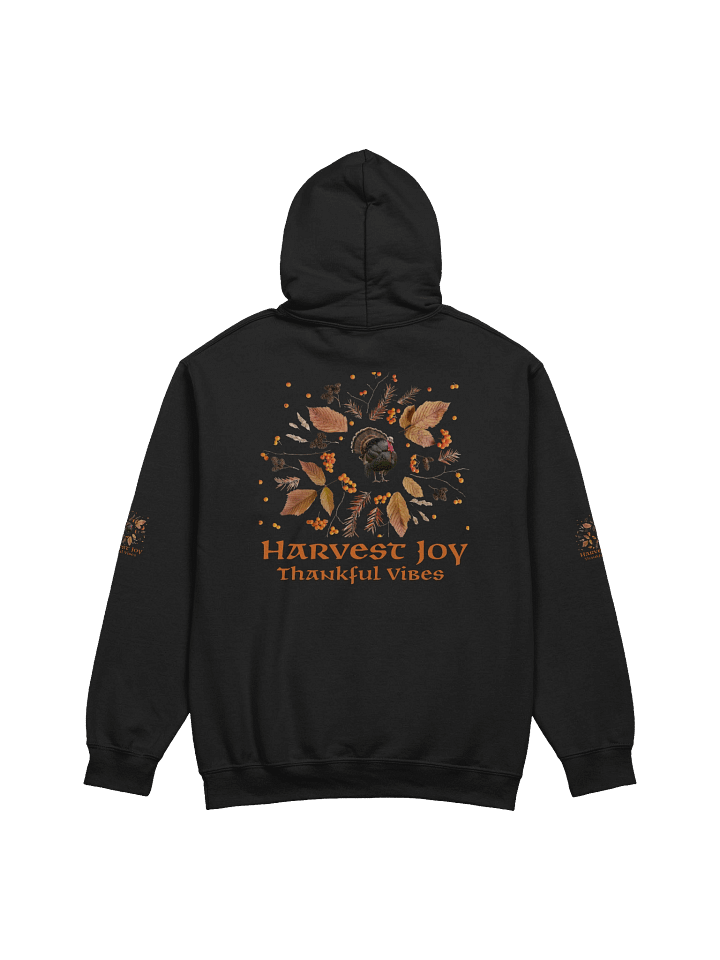 Harvest Joy Thankful Vibes Hoodie – Autumn Spirit product image (17)