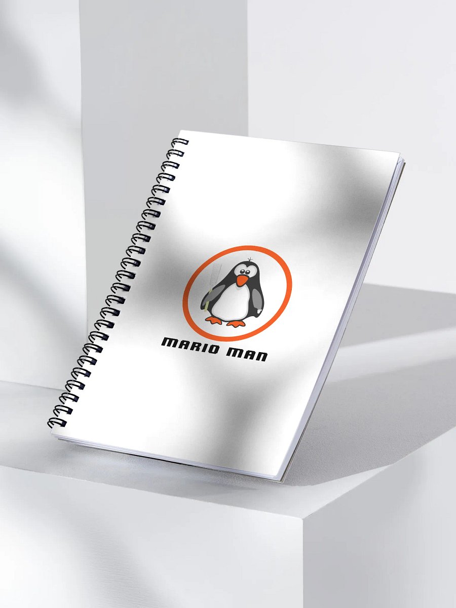 Mario Man Spiral NoteBook product image (3)