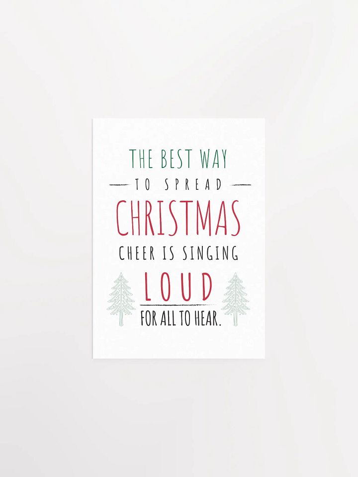 Christmas Cheer Poster product image (1)
